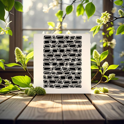 Wall Pattern DIY Painting Hollow Stencil