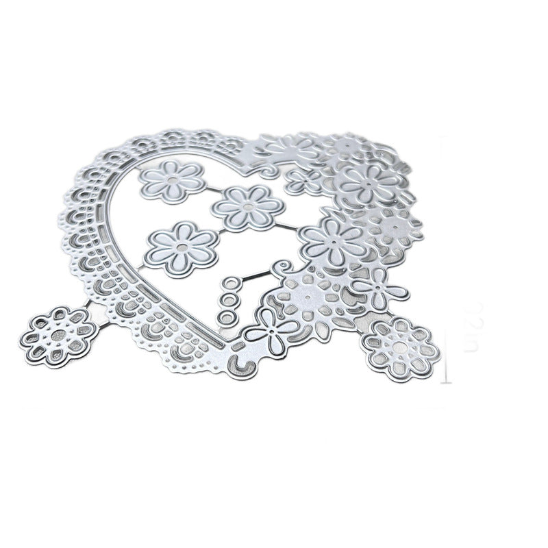 Heart-shaped Lace Frame Metal Cutting Dies