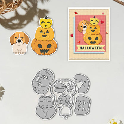 Pumpkin Puppy Metal Cutting Dies