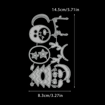 Christmas Penguins Metal Cutting Dies