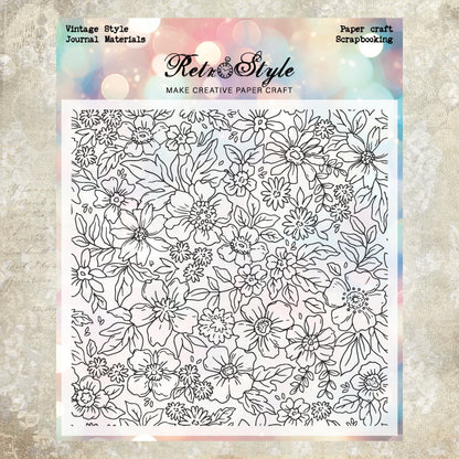 Various Patterns DIY Scrapbook Clear Stamps