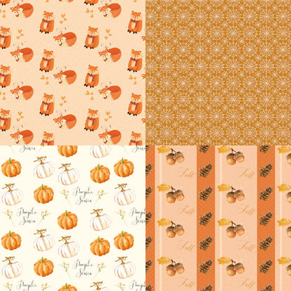 24PCS 6" Gourd Scrapbook Paper & Cardstock