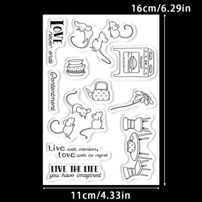 Little Mouse Clear Stamps
