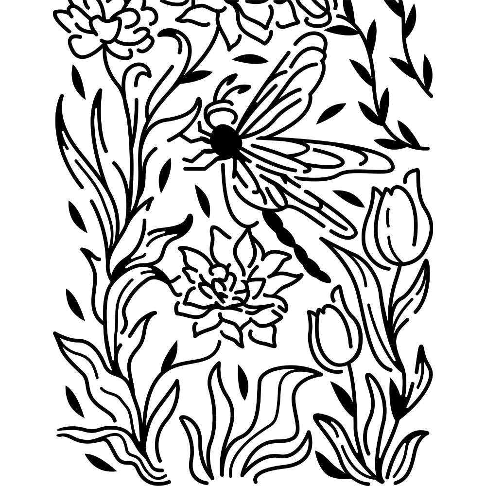 1 PC Decorative DIY Painting Hollow Stencil