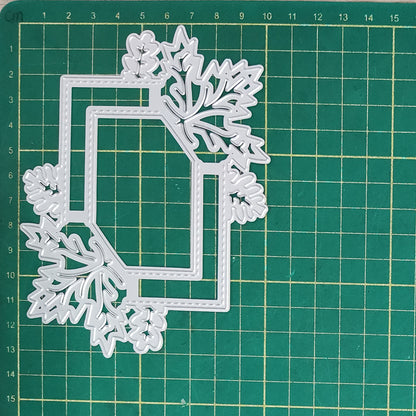 Leaves Frame Background Cutting Dies