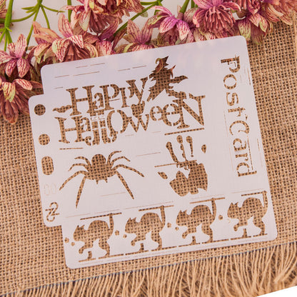 Halloween Theme Hollow Stencil