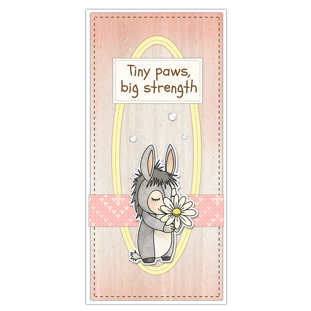 Six Adorable Animals Clear Stamps
