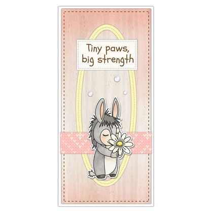 Six Adorable Animals Clear Stamps