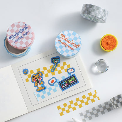 Fresh Checkerboard Series Washi Tape