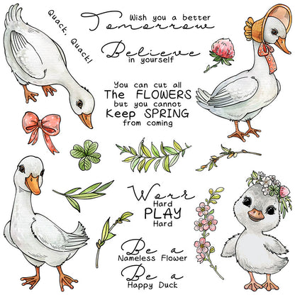 Easter Goose Dies & Stamps Set
