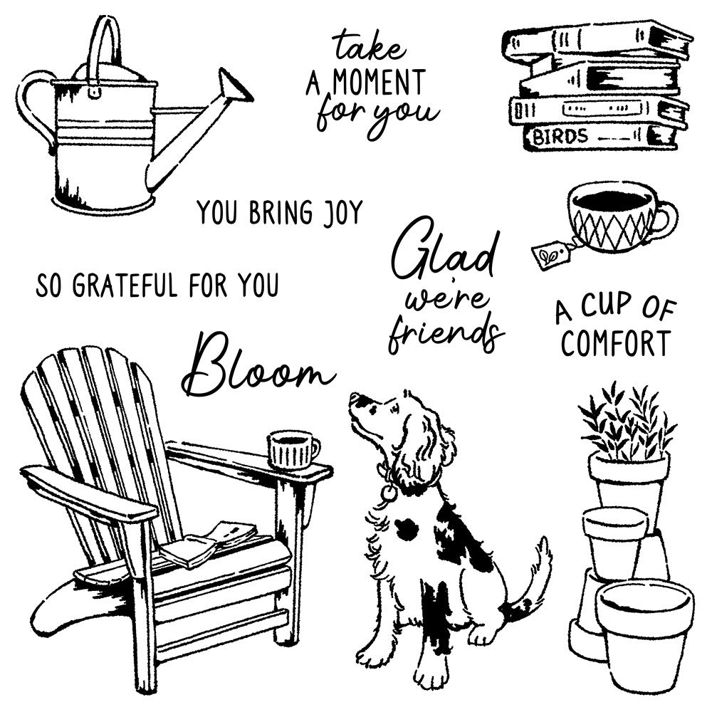 Cozy Home Dies & Stamps Set