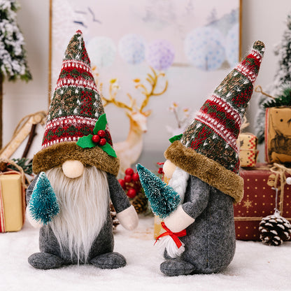 Adorable Gnome Christmas Doll Ornaments