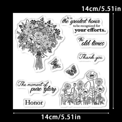 Beautiful Bouquet Clear Stamps