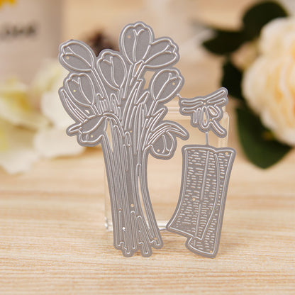 Tulip Bouquet Metal Cutting Dies