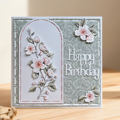 3D Flower Cutout Metal Cutting Dies