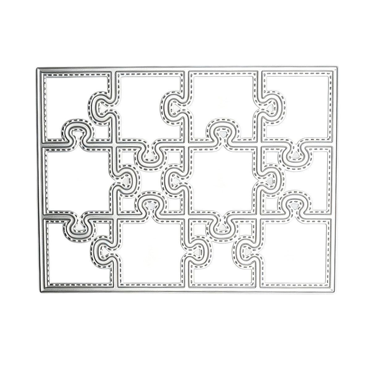 Creative Jigsaw Puzzle Background Board Cutting Dies