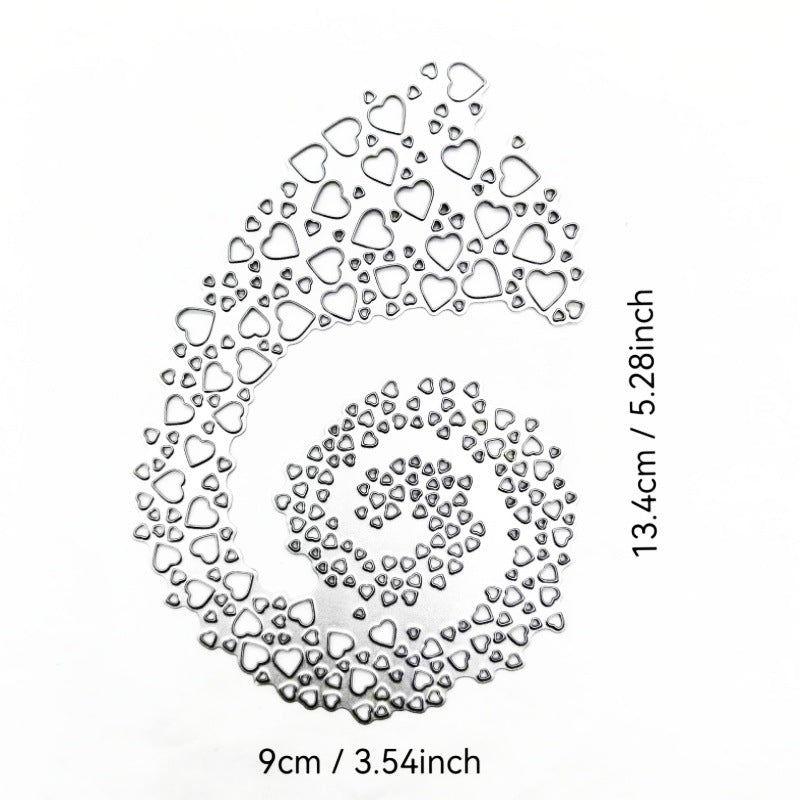 Love Group Background Metal Cutting Dies