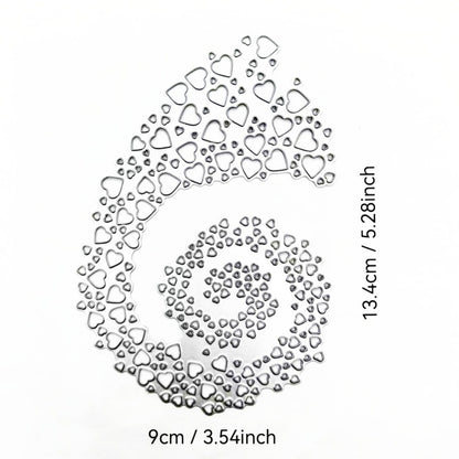 Love Group Background Metal Cutting Dies