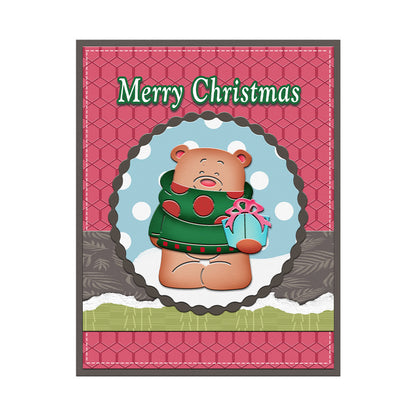Christmas Bear Metal Cutting Dies