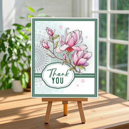Spring Flower Clear Stamps