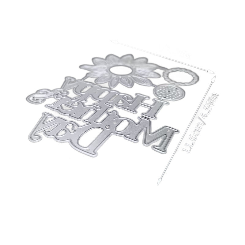 Mother's Day Theme Metal Cutting Dies