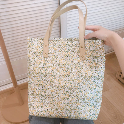 Floral Versatile Shoulder Tote Bag