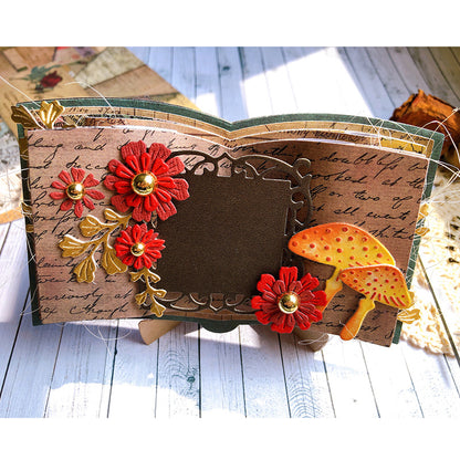 Cute Book Pages Metal Cutting Dies