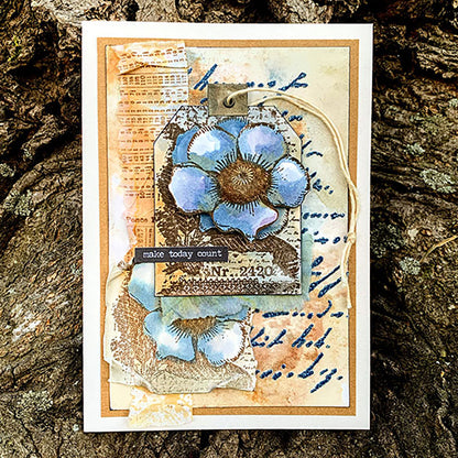 Decorative Flowers Clear Stamps
