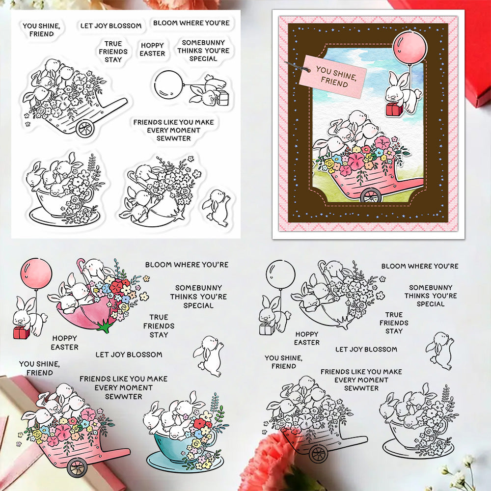 Easter Bunny Clear Stamps