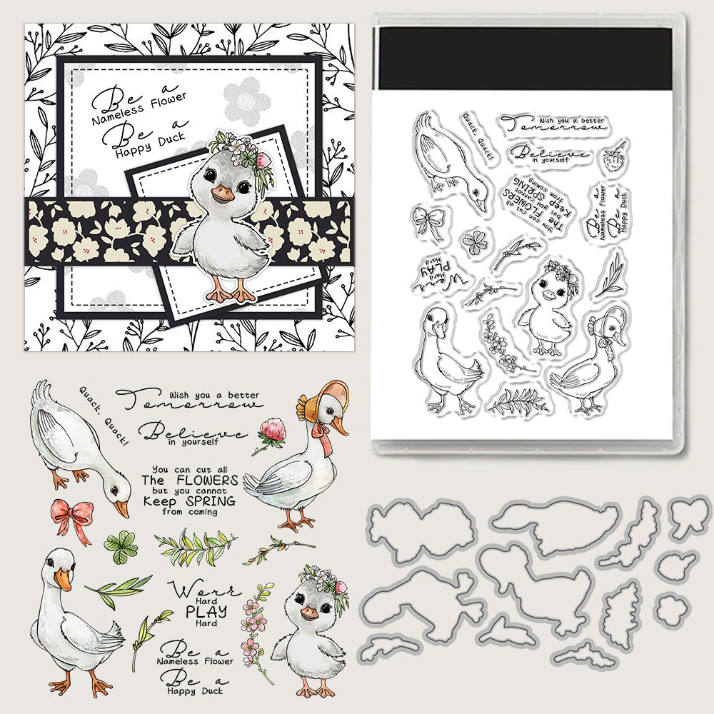 Easter Goose Dies & Stamps Set