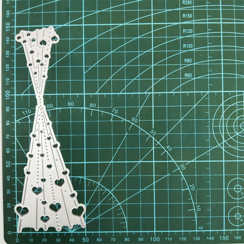 Love Polka Dot Curtains Cutting Dies