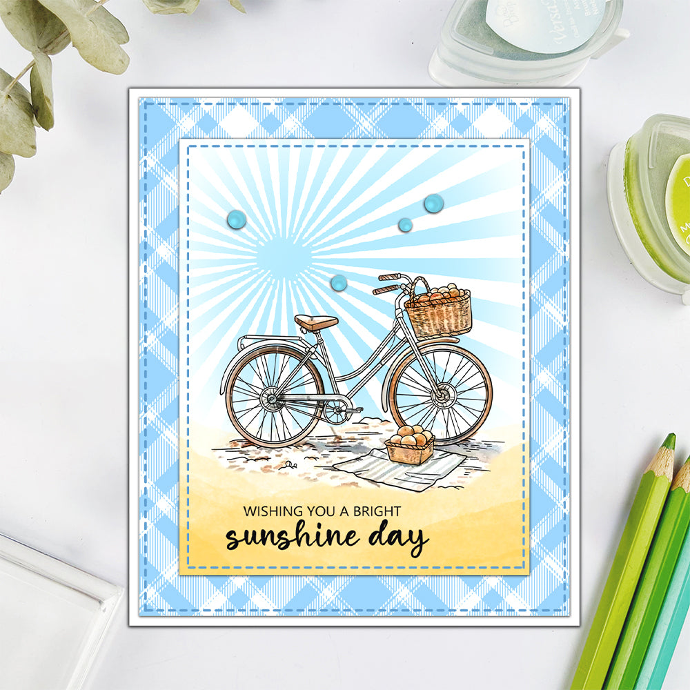 Summer Picnic Camping Dies & Stamps Set