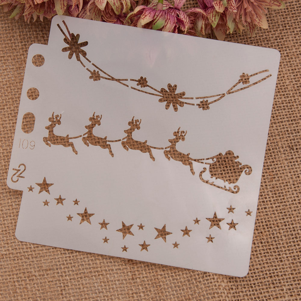 Christmas Decorative Hollow Stencil