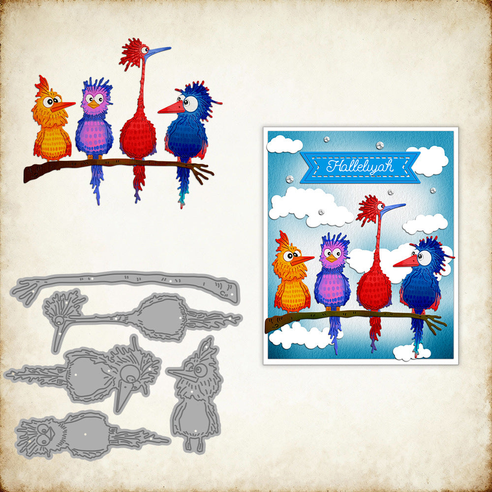 Funny Birds Metal Cutting Dies