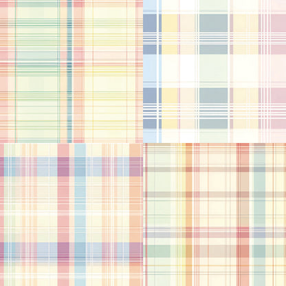 24PCS 6" Pastel Scrapbook Paper & Cardstock
