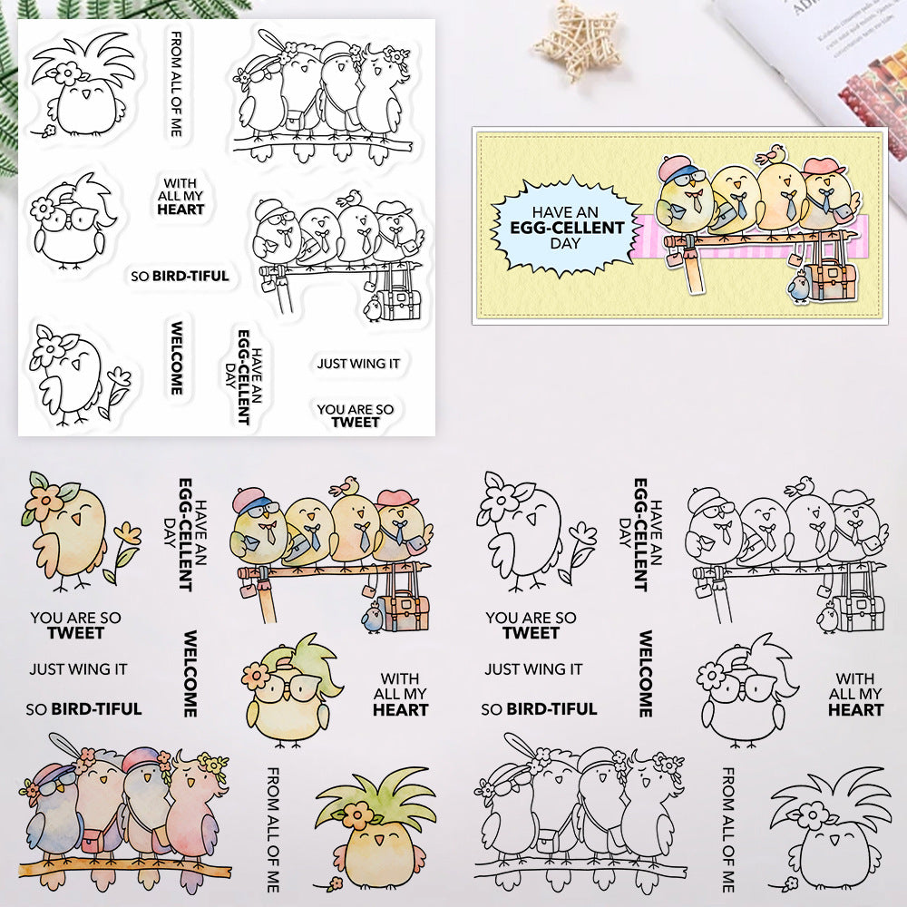 Simple Birds Clear Stamps