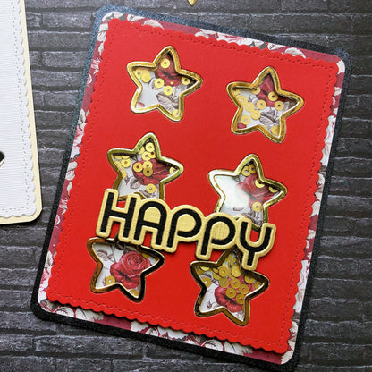Star Background Board Metal Cutting Dies