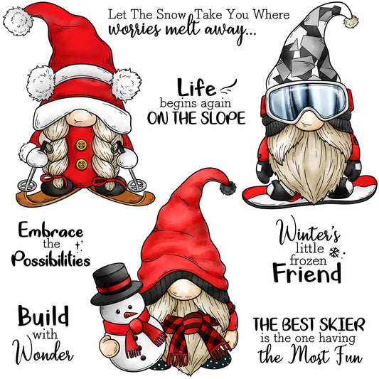 Christmas Gnome Dies & Stamps Set