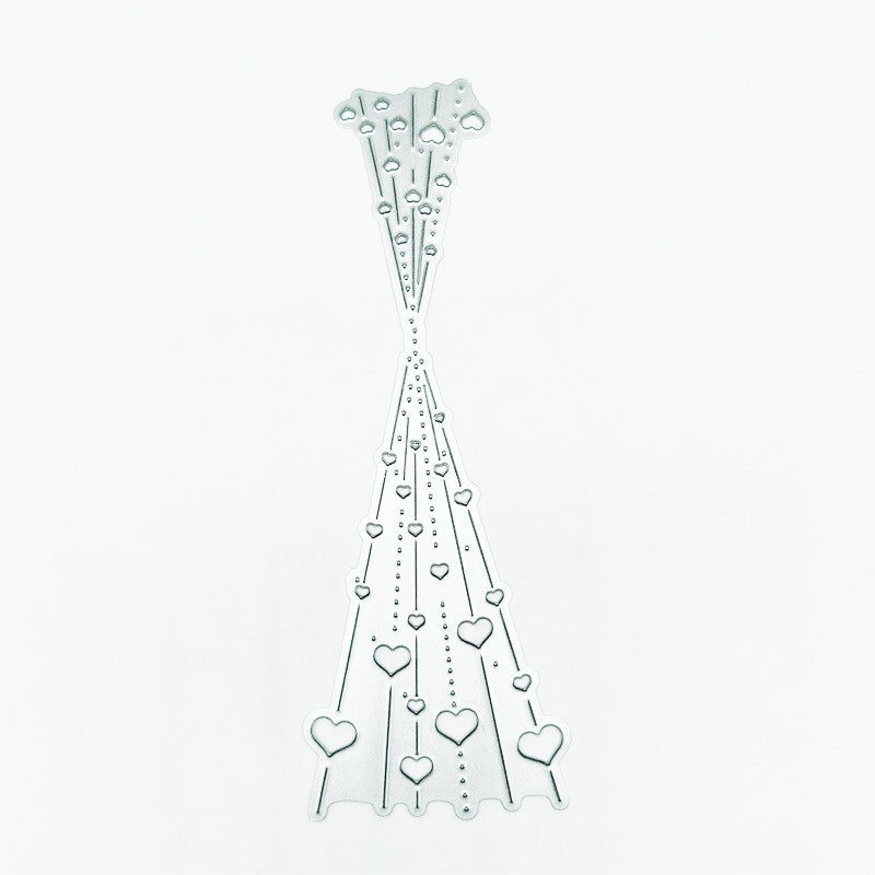 Love Polka Dot Curtains Cutting Dies