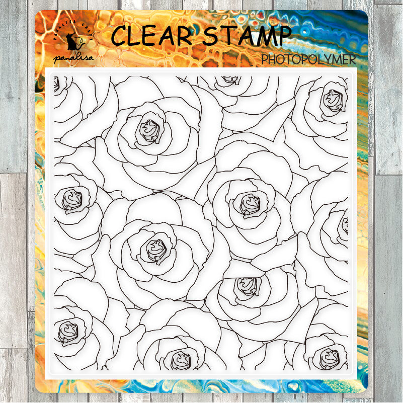 Various Patterns DIY Scrapbook Clear Stamps