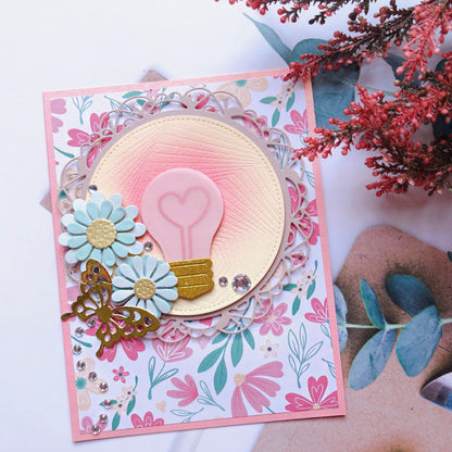 Cute Light Bulb Metal Cutting Dies
