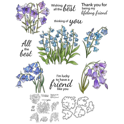 Lily of the Valley Dies & Stamps Set