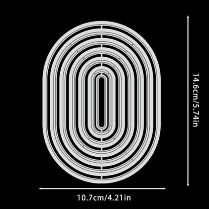 Oval Border Metal Cutting Dies