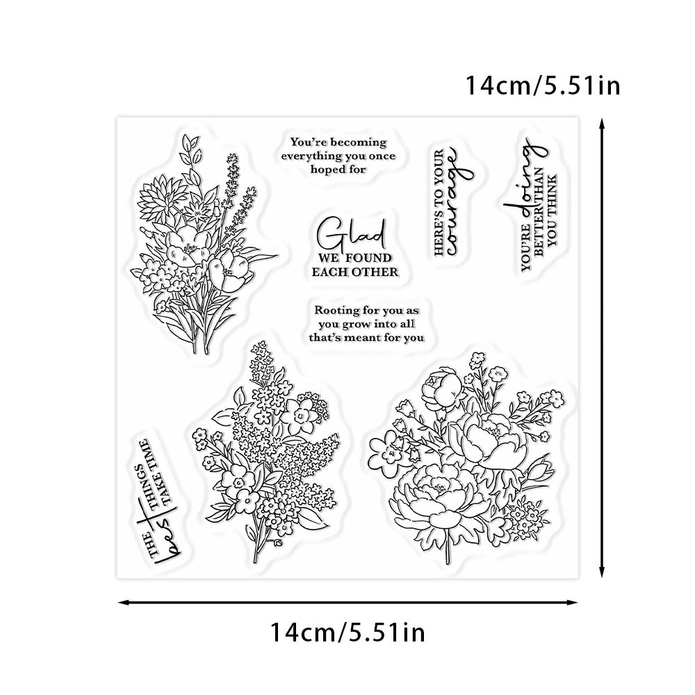 Beautiful Bouquets Clear Stamps