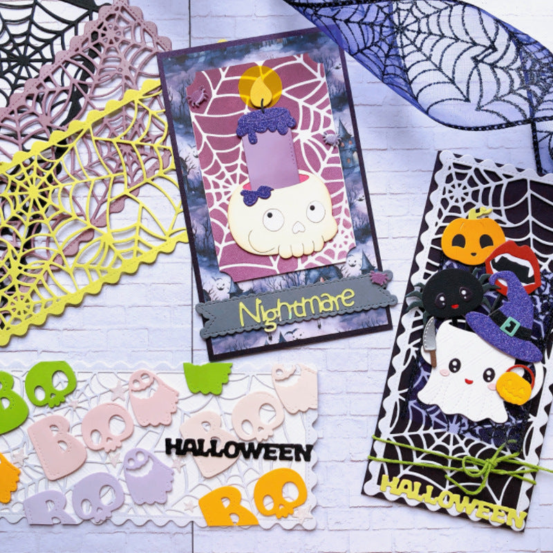 Spider Web Background Board Cutting Dies