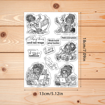 Fashionable Granny Clear Stamps