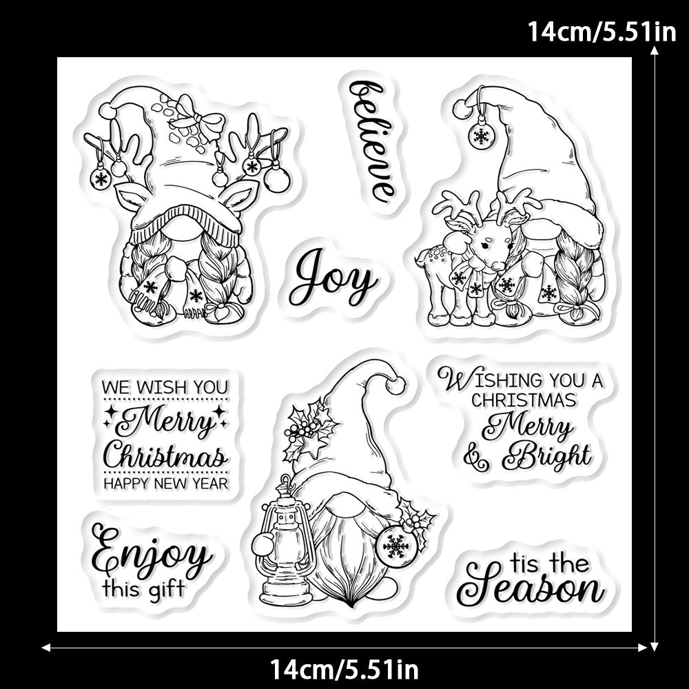 Christmas Gnome Dies & Stamps Set