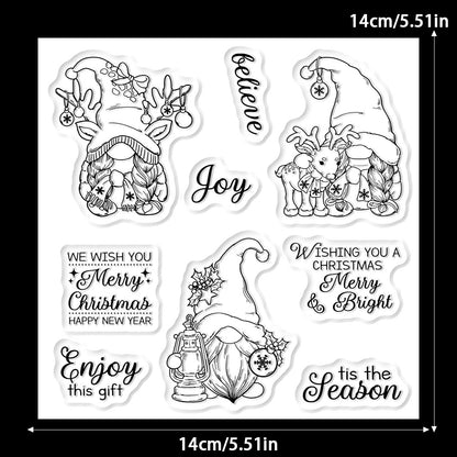 Christmas Gnome Dies & Stamps Set