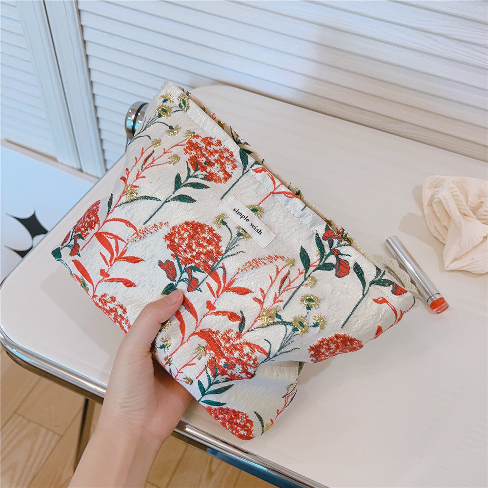 Three-color Dandelion Elegant Cosmetic Bag