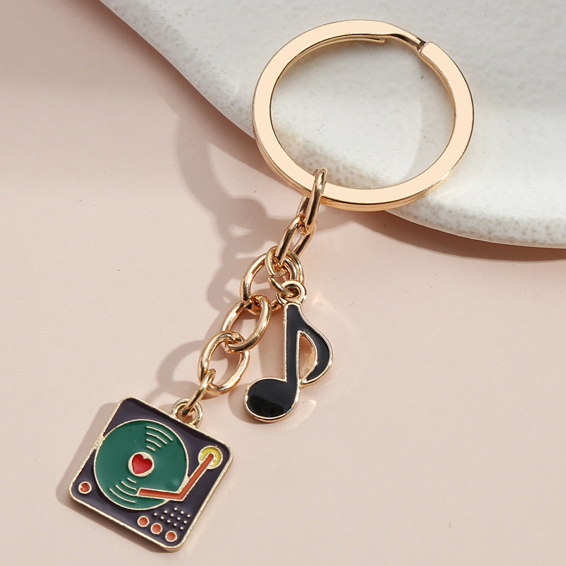 Musical Theme Keychain